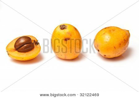 Loquat or Japanese Medlar fruit