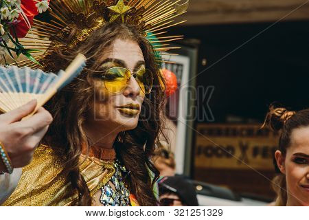 Kiev, Ukraine, 06.23.2019. Lgbt Parade, March Of Equality For The Rights Of Gays, Lesbians, Transves