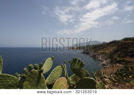 Castellammare Del Golfo, San Vito Lo Capo - June 30Th 2016: The Zingaro Nature Reserve, An Italian P