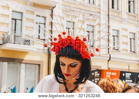 Kiev, Ukraine, 06.23.2019. Lgbt Parade, March Of Equality For The Rights Of Gays, Lesbians, Transves