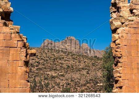 Ruins Of The Yeha Temple In Yeha, Ethiopia, Africa