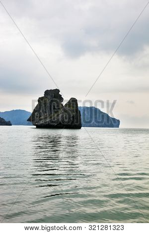 The world-famous rock - island 