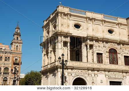 Ayuntamiento nebo radnice v Seville