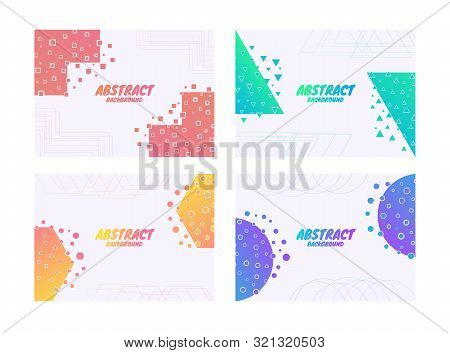 Abstrack Background Line Layer Complex With Geometric Shape. Vector Illustration