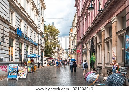 Sarajevo Streets In Bascarsija