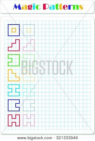 Continue The Pattern With Crayons Or Felt-tip Pens