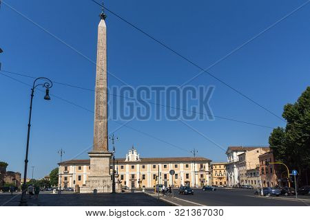 Rome, Italy - June 25, 2017: Basilica Of San Giovanni In Laterano (basilica Di San Giovanni In Later
