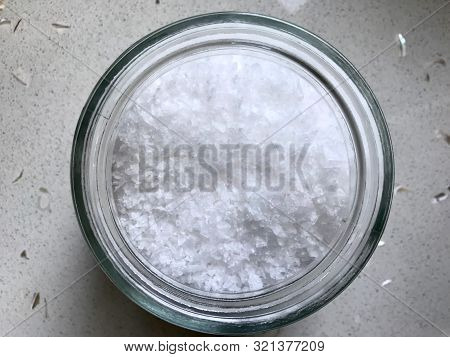 Maldon Sea Salt Flakes In Jar. Ready To Use.