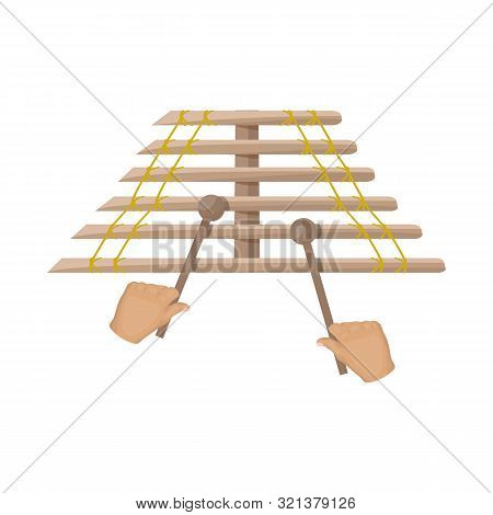 Vector Design Of Musical And Vietnam Icon. Set Of Musical And Instrument Stock Symbol For Web.
