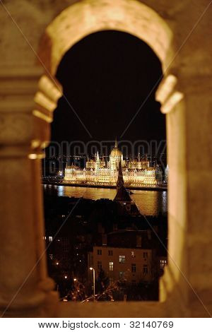 Iltanäkymät Budapest