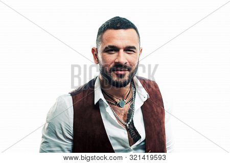 Mafia Boss. Guy Handsome Mafia Boss. Latino Fashion. Man Well Groomed Rich Fashionable Macho. Guy We