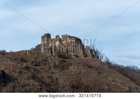 A View Of Soimos Fortress. Built In 1278