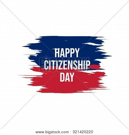 Happy Citizenship Design Vector