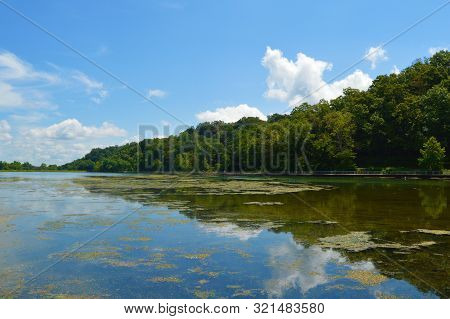 Lake Atalanta In Rogers Arkansas (nw Arkansas)