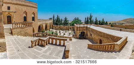 Outside Of Mardin Assyrian Church Of The Virgin Mary Church