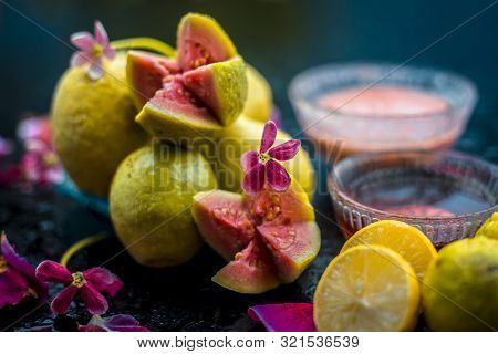 The Easiest Method To Cure Acne And Scars With Guava Face Mask Consisting Of Guava Pulp, Honey, And