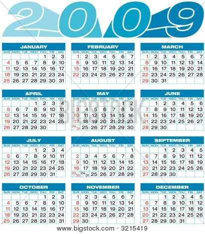 Calendário 2009