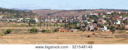 Malagasy Landscape Between Andasibe And Antsirabe, Madagascar
