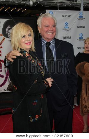 LOS ANGELES - APR 12: Katie Wagner, Robert Wagner ankommer til TCM 40th Anniv af 