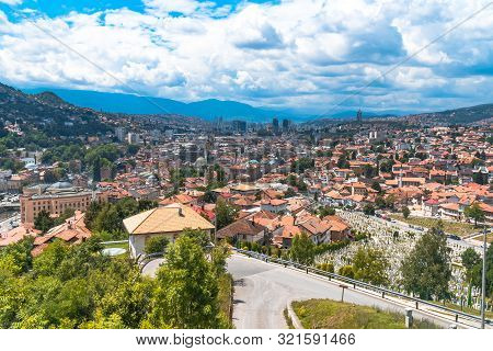 Panoramic View Of Sarajevo