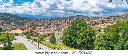 Panoramic View Of Sarajevo