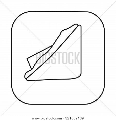Vector Design Of Package And Food Symbol. Set Of Package And Snack Stock Vector Illustration.
