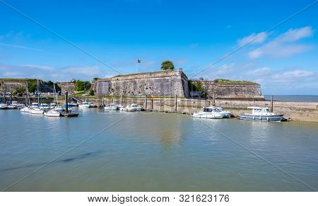 Ile Doleron, France - May 10, 2019: Citadel Of Chateau-doleron On The Island Oleron In France