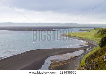Hvitserkur Sea Stack, Iceland. Black Sand Beach. North Iceland Landmark