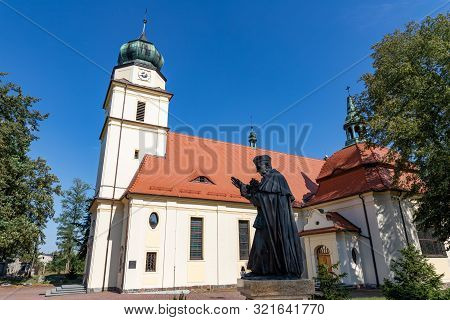 Solec Kujawski, Kuyavian-pomeranian Voivodeship / Poland - September, 11, 2019: Church Of St. Stanis