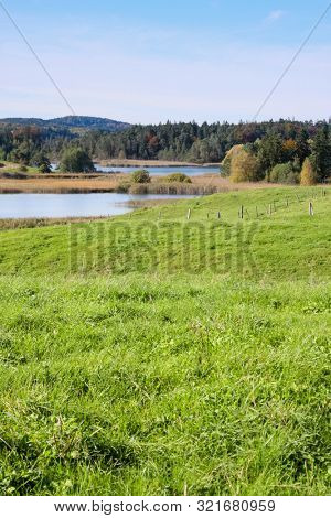 An image of a nice and typical Osterseen in Bavarian