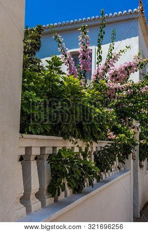 The Small Authentic Streets Of Spetses Island