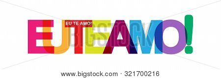 Love You Colorful Vector Photo Free Trial Bigstock