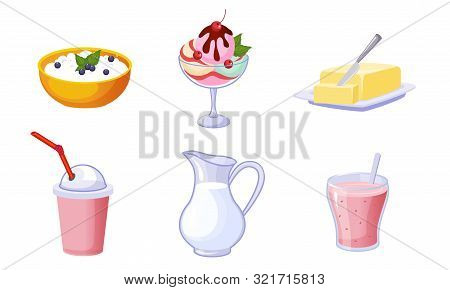 Fresh Delicious Dairy Vector Photo Free Trial Bigstock