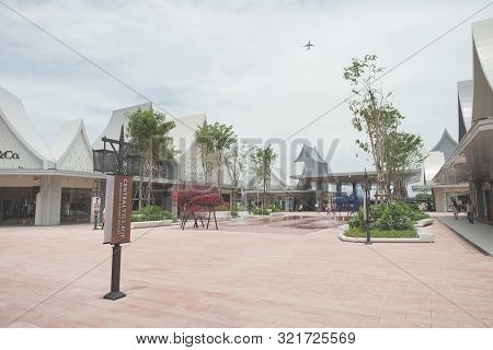 Samut Prakan, Thailand - September 06, 2019: The New One Shopping Mall In Samut Prakan Province, Tha