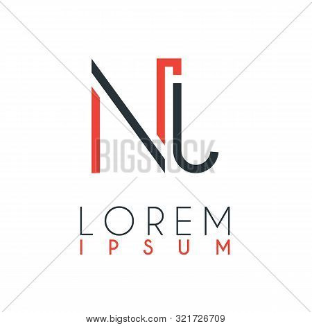 The Logo Between The Letter N And Letter J Or Nj With A Certain Distance And Connected By Orange And