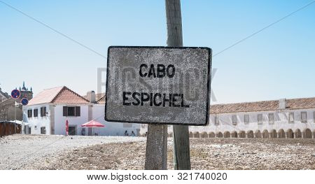 Architectural Detail Of The Cape Espichel Sanctuary