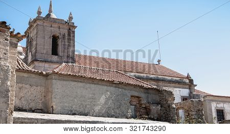 Architectural Detail Of The Cape Espichel Sanctuary