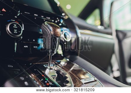 Ufa, Russia, 1 July, 2019: Toyota Alphard Car Is Displaying At Toyota.