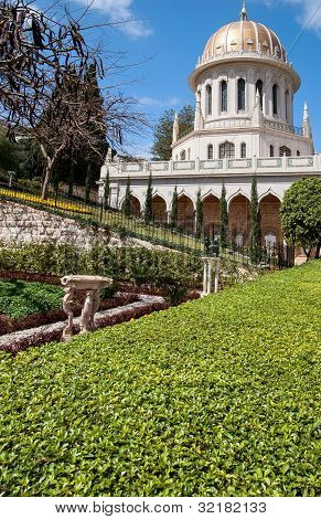 Bahai haverne og templet Dome, Haifa, Israel