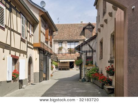 Mittelbergheim Street maisemia