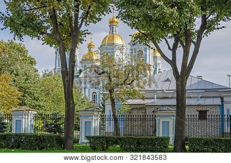 St. Nicholas Naval Cathedral Or St Nicholas Maritime Cathedral, A Major Baroque Orthodox Cathedral A