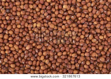 Whole Pigeon Pea (cajanus Cajan) Or Congo Pea Spread As Background