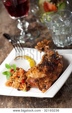 ขาไก่ย่าง
