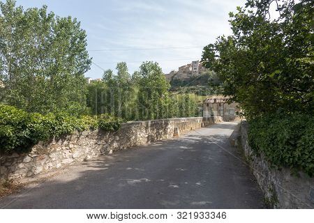 The August Road As It Passes Through The Senia