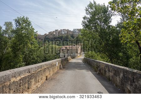 The August Road As It Passes Through The Senia