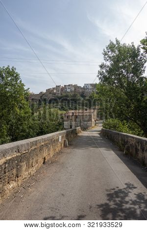 The August Road As It Passes Through The Senia