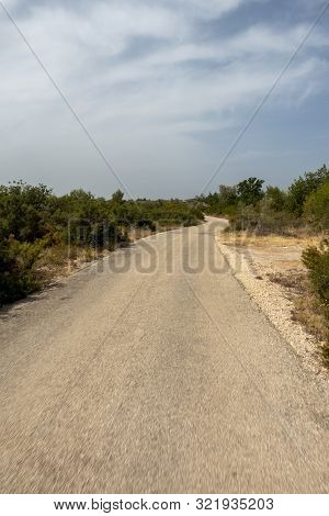 The August Road As It Passes Through The Senia