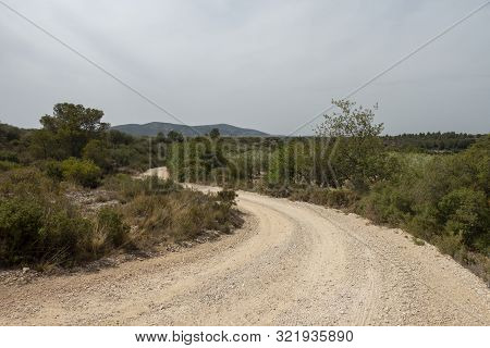 The August Road As It Passes Through The Senia