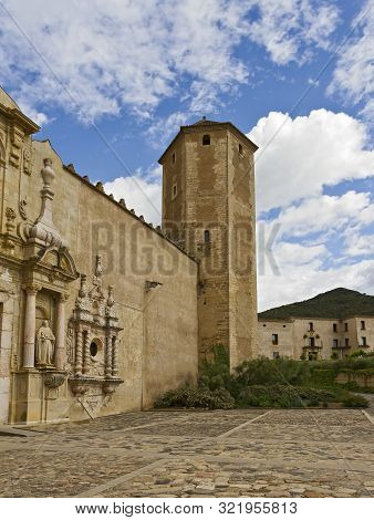 Church And Tower Of Royal Abbey Of Santa Maria De Poblet