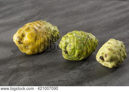 Morinda Citrifolia - Noni Fruit With Many Medicinal Properties.